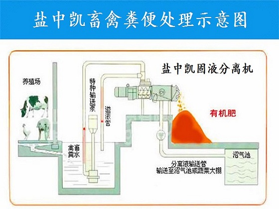 雞糞脫水機(jī)示意圖